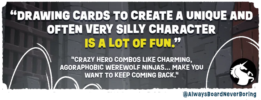Quote from a board game reviewer