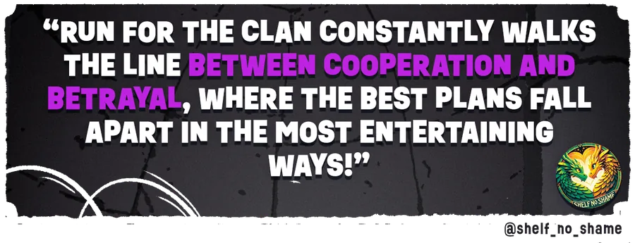 Quote from a board game reviewer