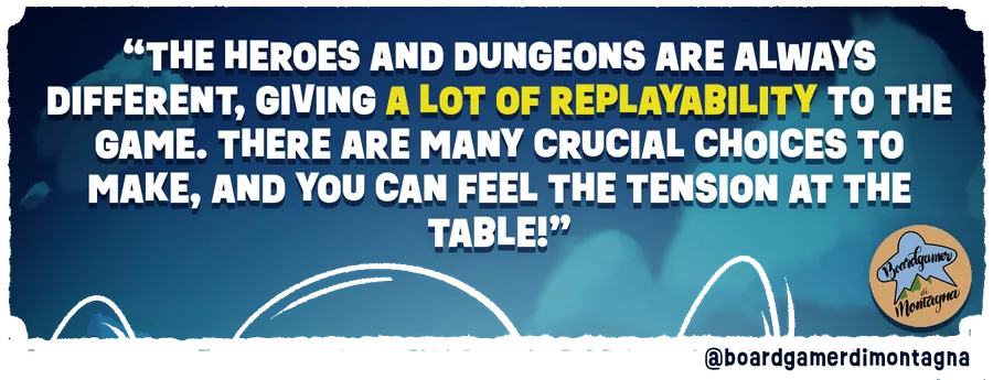 Quote from a board game reviewer
